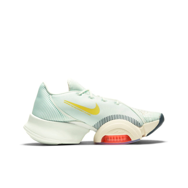 Nike SuperRep Air Zoom 2 Амортизация Противоскользящие Устойчивые к истиранию Низкие Кроссовки для тренировок Женские