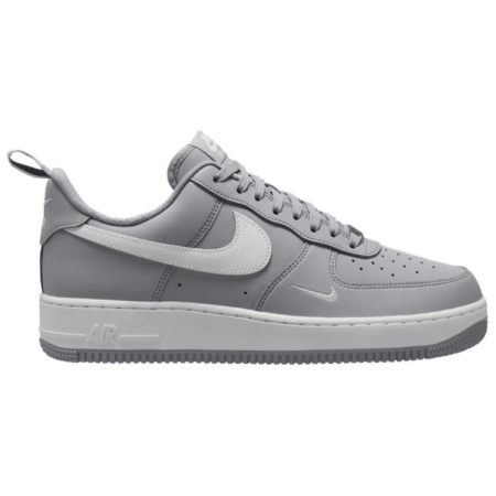 Nike Air Force 1 Скейтборд Кроссовки Мужские Серый Белый