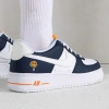 Nike Air Force 1 'UV Color Change' Кожа Устойчивая к истиранию Дышащий Низкий Верх Детские Скейтбординг Сине-белый