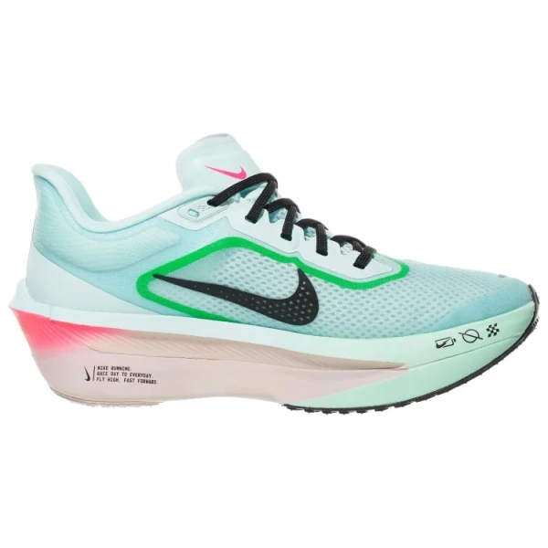 Nike Zoom Fly 6 Износостойкий и Легкий Низкий Топ ZoomX Средняя Подошва Повседневные Беговые Кроссовки Женские Синие