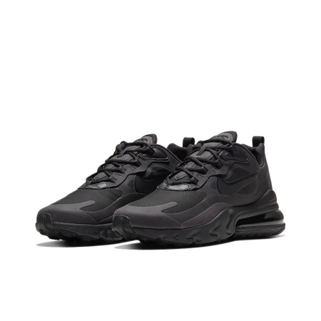 Nike Air Max 270 Ткань Низкий Топ Мужской Черный