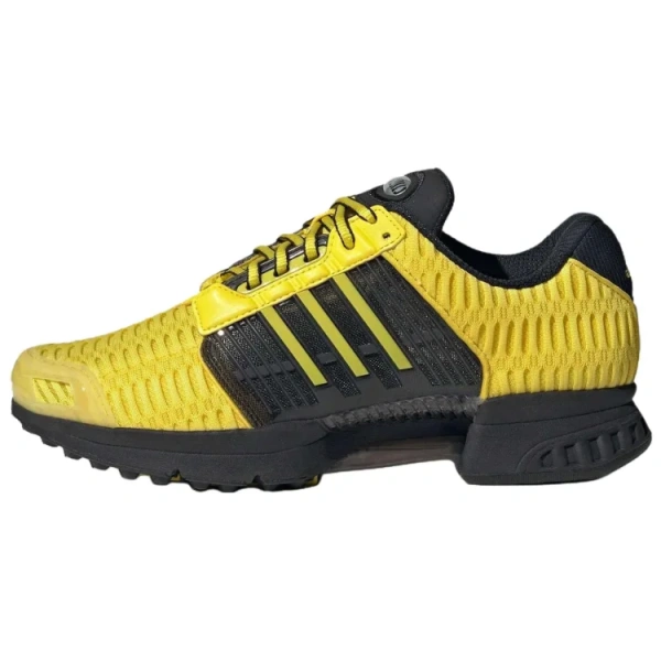 Adidas Climacool 1 Ткань Устойчивая к истиранию Низкий Верх Повседневные Беговые Кроссовки Унисекс Желтые