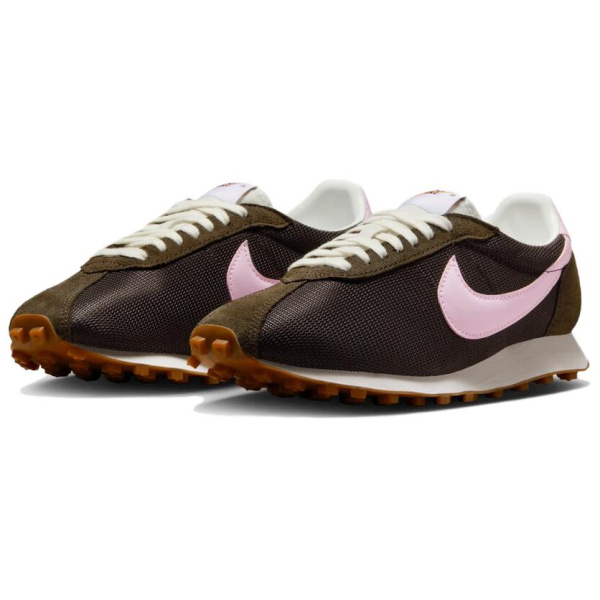 NIKE LD 1000 Удобный Дышащий Low Топ Беговые кроссовки Женские Черно-розовый