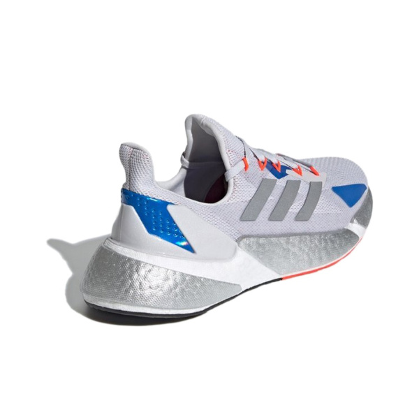Adidas X9000l4 Ткань Дышащий Низкий Верх Повседневные Беговые Кроссовки Мужские Белые Серые