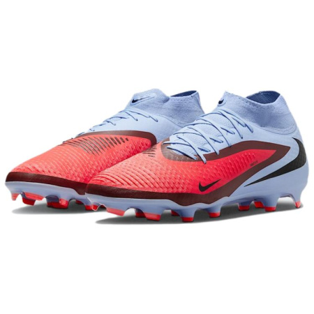 Nike Phantom 6 противоскользящие устойчивые к истиранию дышащие футбольные бутсы унисекс синие красные