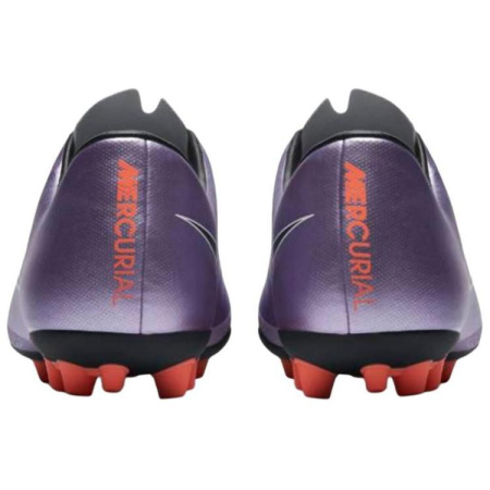 Nike JR MERCURIAL VICTORY V Удобные противоскользящие и устойчивые к истиранию футбольные бутсы для мужчин серебряные