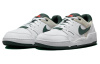 Nike Full Force Low Топ Скейтборд Кроссовки Мужские Белые Зеленые Бежевые Замша