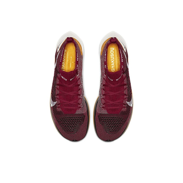 Nike Zoom VaporFly 4% Ткань Амортизация Устойчивость к истиранию Дышащий Низкий Верх Повседневные Беговые Кроссовки