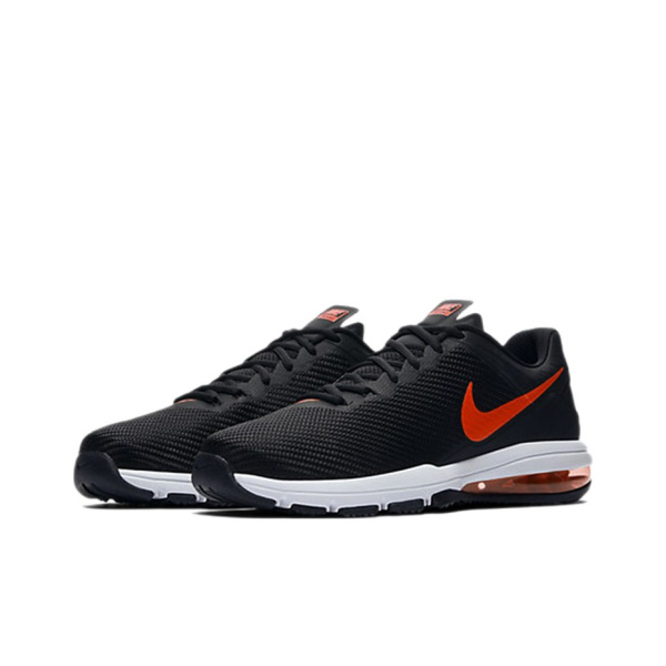 Nike Ткань Низкие Повседневные Беговые Кроссовки Мужские Черные Красные