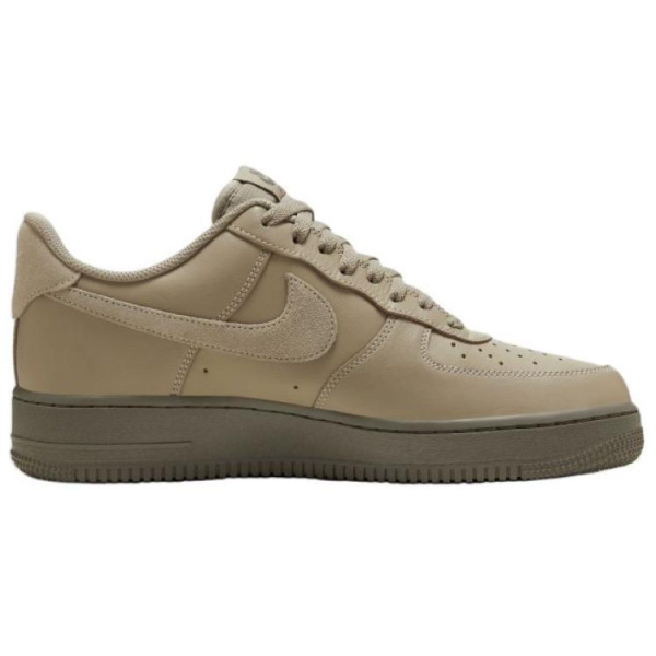 Nike Air Force 1 Low Топ Скейтборд Кроссовки Унисекс Коричневый