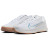 Nike Air ZOOM VAPOR 11 Сетка Удобная Амортизация Износостойкие Низкие Кроссовки для Тениса Мужские Белые и Синие