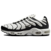 Nike Air Max Plus Устойчивая к истиранию Низкая Повседневная Обувь Унисекс Белый Черный