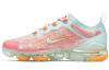 Nike VaporMax 2019 Low Топ Марафон Беговые кроссовки Женские Розово-синие