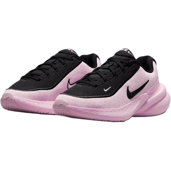 Nike Uplift SC Ткань Противоскользящая Устойчивая к истиранию Низкий Верх Детская Беговая Обувь Розовый Черный Детская