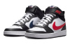 Nike Court Borough MID 2 Синтетическая кожа устойчивая к истиранию баланс поддержка верх детские для скейтбординга