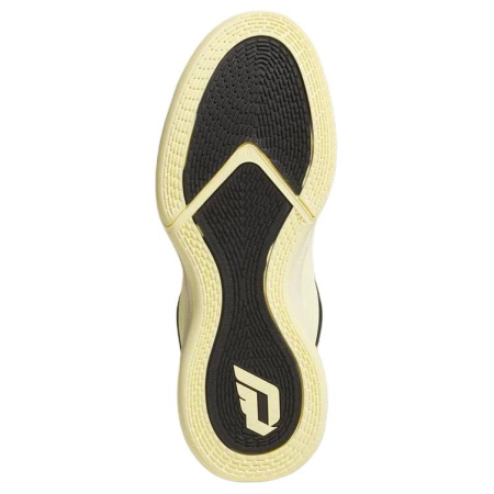 Adidas Dame 10 Противоскользящие Устойчивые к истиранию Низкие Баскетбольные кроссовки Мужские Желто-черные