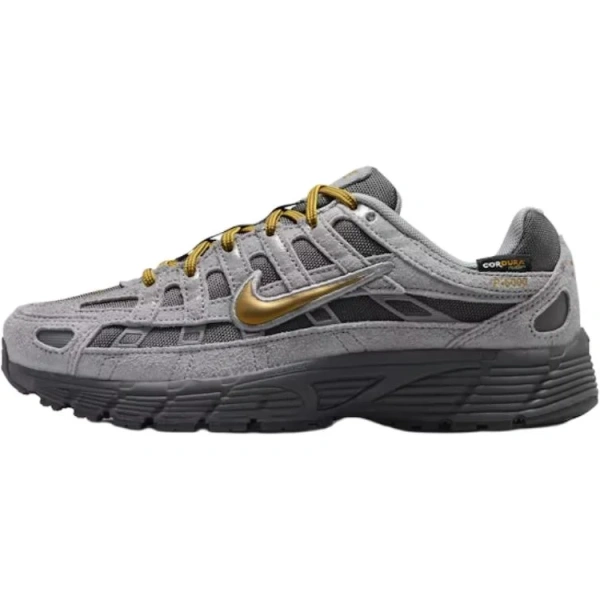 Nike P 6000 Low Топ Детская Беговая Обувь Серый Унисекс