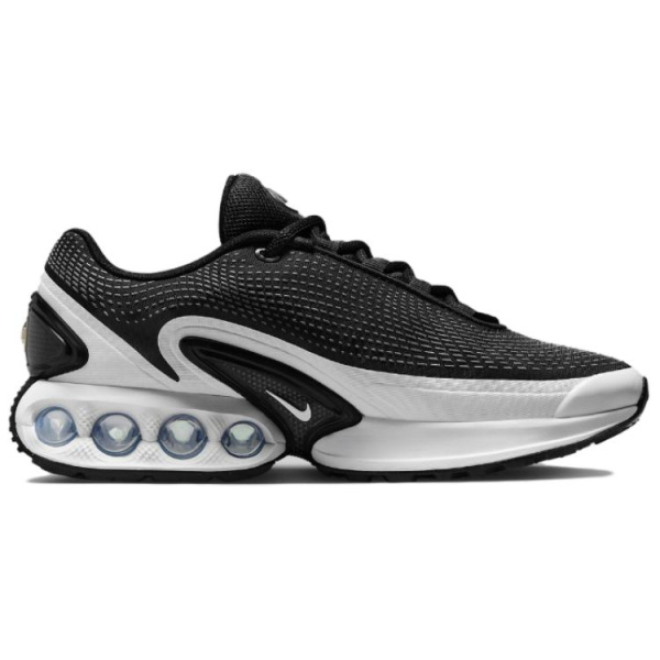 Nike Air Max DN Износостойкий Дышащий Низкий Верх Повседневная Обувь Женская Черная