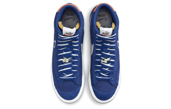 Nike Blazer 77 'First Use' MID Топ Скейтборд Кроссовки Мужские Королевский Синий