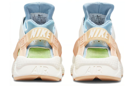Nike Air Huarache Low Беговые кроссовки Женские Белый Зеленый Синий
