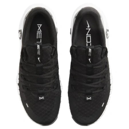 Nike Free Metcon 5 Универсальная низкая тренировка Кроссовки Женские Черный Белый