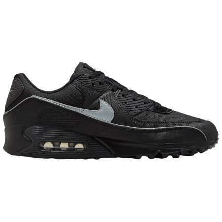 Nike Air Max 90 Дышащие Беговые Кроссовки Унисекс Черные
