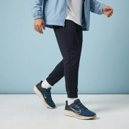 Nike Quest 6 Устойчивый к истиранию Дышащий Легкий Низкий Топ Повседневный Тренировочный Городской Коммутирующий Беговый Спортивный Мужской Синий