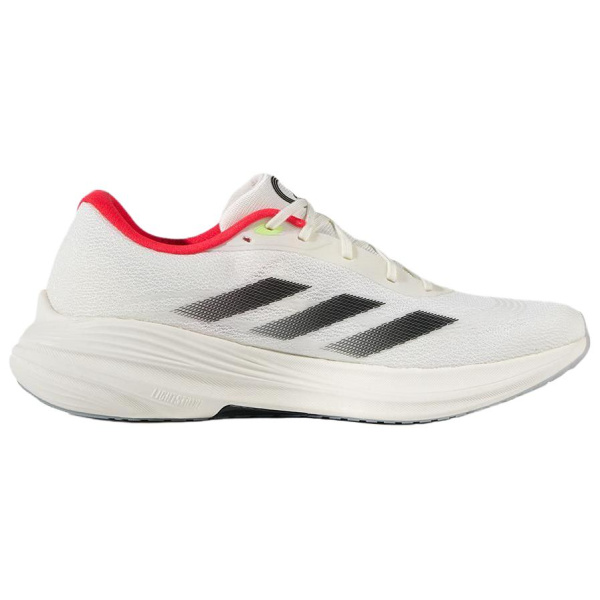 Adidas ETHER LITE Устойчивый к истиранию Дышащие Низкие Беговые кроссовки Унисекс Белый Черный Красный