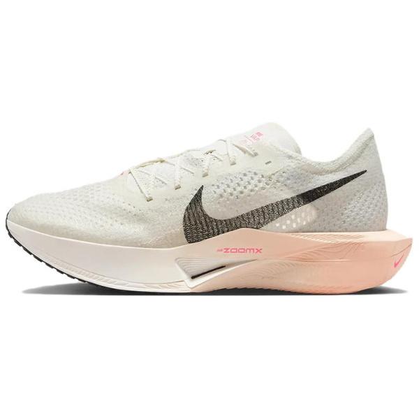 Nike ZoomX Vaporfly Next% 3 Амортизация Низкий Топ Марафон Длинный Бег Беговые Кроссовки Мужской Белый Розовый