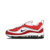 Nike Air Max 98 3M Low Топ Беговые кроссовки Женские Белый Красный