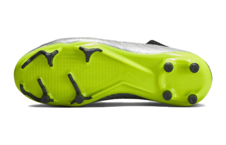 Nike Zoom Vapor 15 Academy 25 MG Противоскользящие Низкие Футбольные бутсы с Отскоком Зеленые Детские