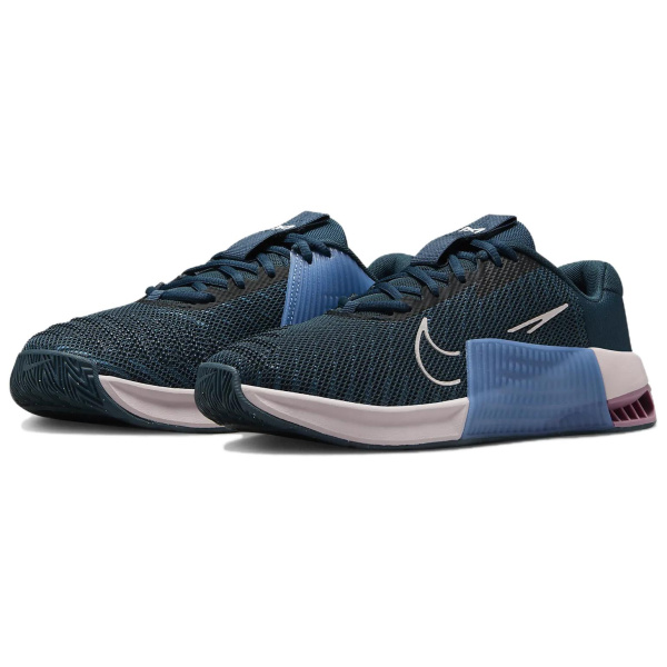 Nike Metcon 9 противоскользящие устойчивые к истиранию низкие кроссовки для тренировок женские синие