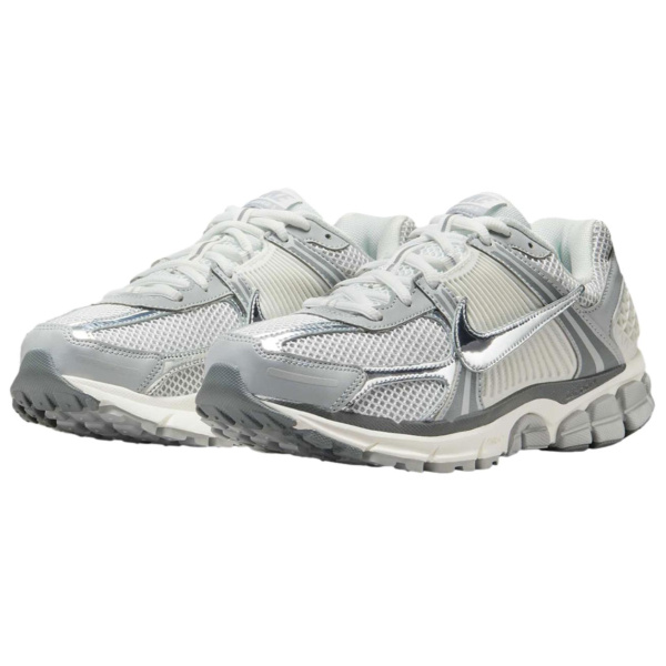 Nike Vomero 5 Дышащая Поддержка Повседневные Беговые Кроссовки Унисекс Белый Серебристый Серый