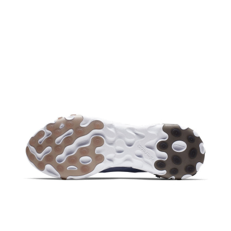 Nike React Element 55 Амортизаторы Устойчивые к истиранию Низкий Топ Марафон Беговые кроссовки Унисекс Ледяной синий