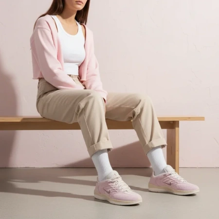 Nike Sb Vertebrae Удобная противоскользящая и устойчивая к истиранию низкая повседневная обувь для мужчин розовая