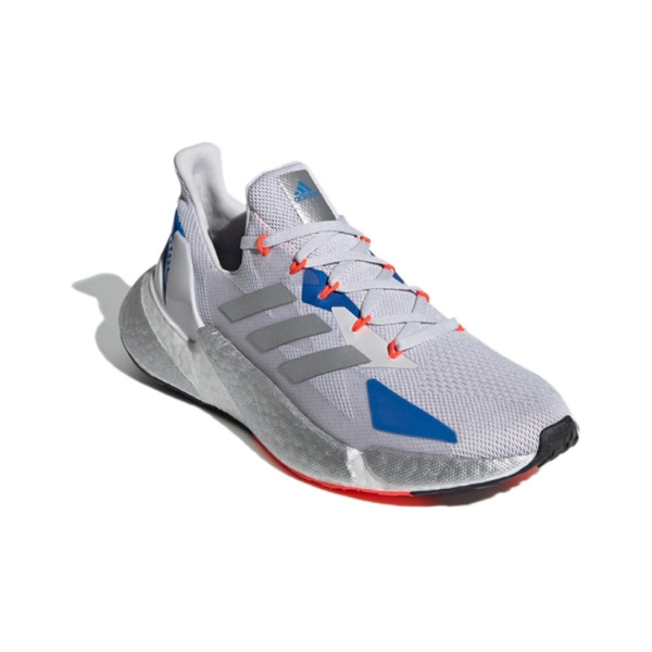 Adidas X9000l4 Ткань Дышащий Низкий Верх Повседневные Беговые Кроссовки Мужские Белые Серые