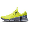 Nike Free Metcon 5 Амортизация Противоскользящие Низкие Кроссовки для тренировок Мужские Желто-серые