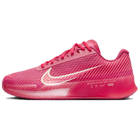 Nike Air ZOOM VAPOR 11 Удобные и Легкие Низкие Теннисные Кроссовки Женские Красные
