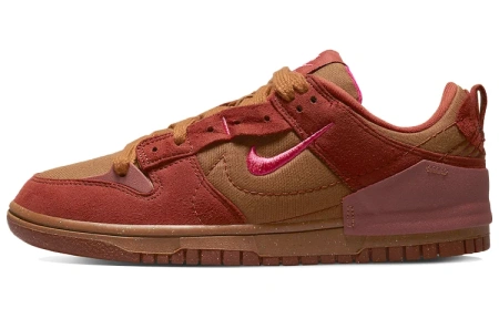 Nike Dunk Disrupt 2 'Desert Bronze' Низкие Кроссовки для Скейтбординга Женские Коричнево-Красные