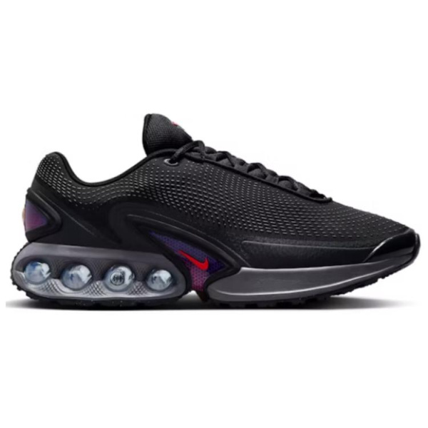 Nike Air Max DN Амортизация Легкий Отскок Низкие Повседневные Беговые Кроссовки Унисекс Черные