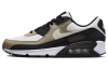 Nike Air Max 90 Текстиль Синтетическая кожа Низкий верх Повседневная обувь Мужская Серый Черный
