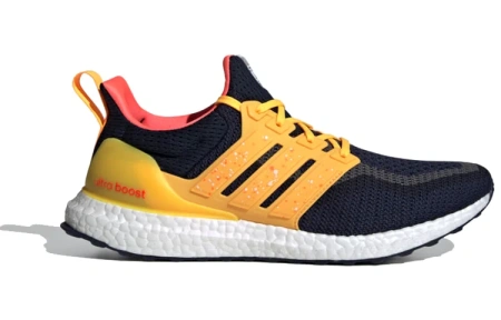 Adidas ULT Cty Дышащие Низкие Беговые Кроссовки Унисекс Темно-синий Желтый