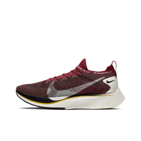 Nike Zoom VaporFly 4% Ткань Амортизация Устойчивость к истиранию Дышащий Низкий Верх Повседневные Беговые Кроссовки