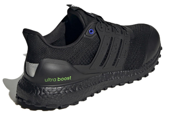 Adidas ULT Ткань Амортизация Устойчивость к истиранию Легкий Отскок Низкие Кроссовки для бега Унисекс Черные