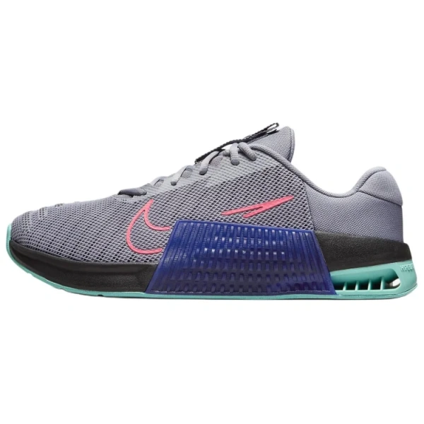 Nike Metcon 9 противоскользящие устойчивые к истиранию низкие кроссовки для тренировок мужские серые