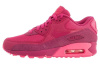 Nike Air Max 90 Prm Текстиль Кожа Низкий Верх Повседневная Обувь Женская Розовая