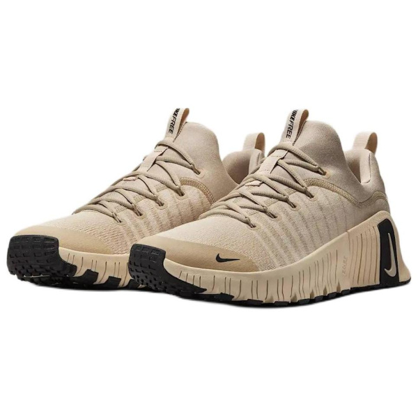 Nike Free Metcon 6 Противоскользящие Устойчивые к истиранию Низкие Кроссовки для тренировок Мужские Светло-коричневые