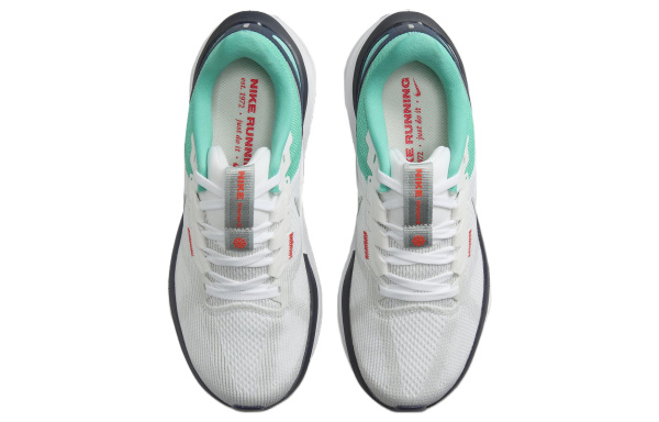 Nike Zoom Structure 25 Дышащая Поддержка Низкий Верх Беговые Кроссовки Женские Белый Зеленый