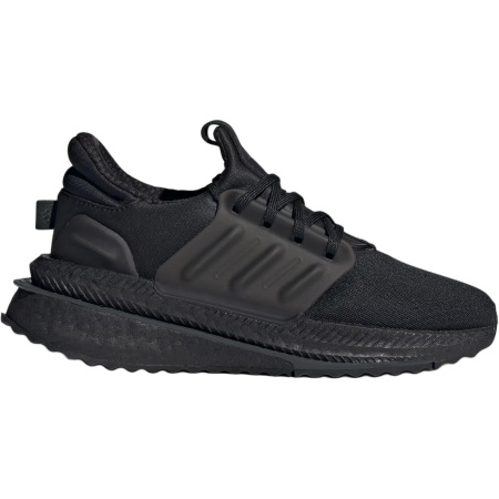 Adidas X_PLRBOOST Anti KICK и Устойчивые к Износу Низкие Кроссовки для Беговых Занятий для Подростков Черного Цвета