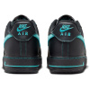 Nike Air Force 1 Slip-Resistant Abrasion-Resistant Low-Top Скейтборд Кроссовки Мужские Черный Аврора Зеленый